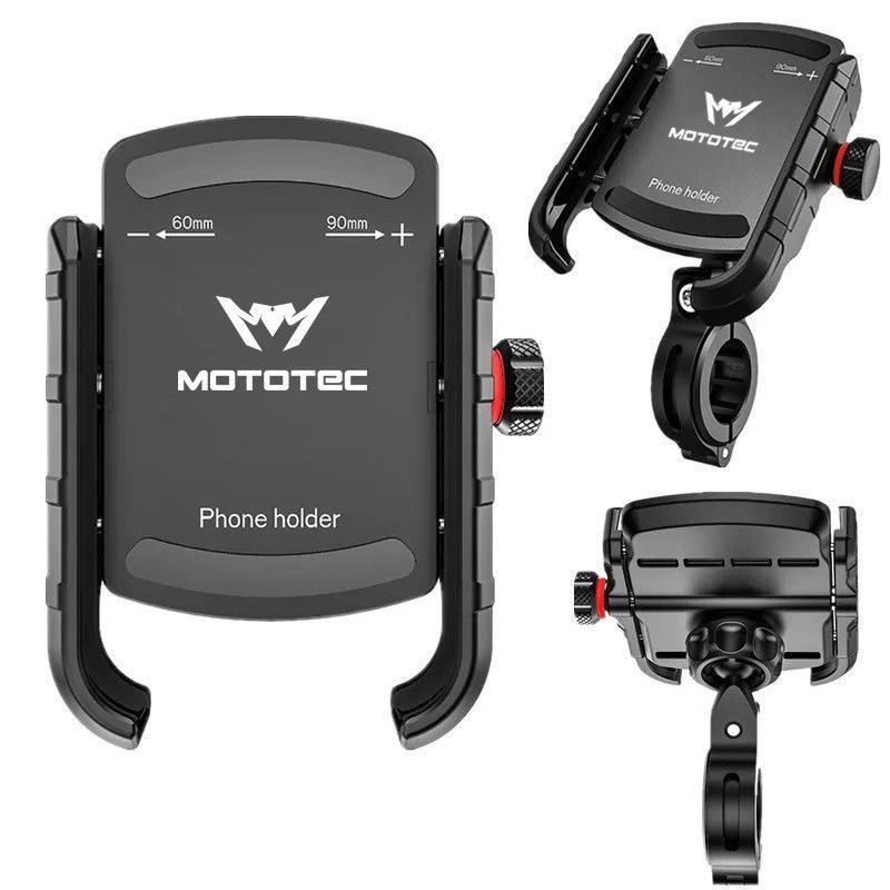 Mototech Motorcycle Phone Holder with Anti-Shake Stabilizer